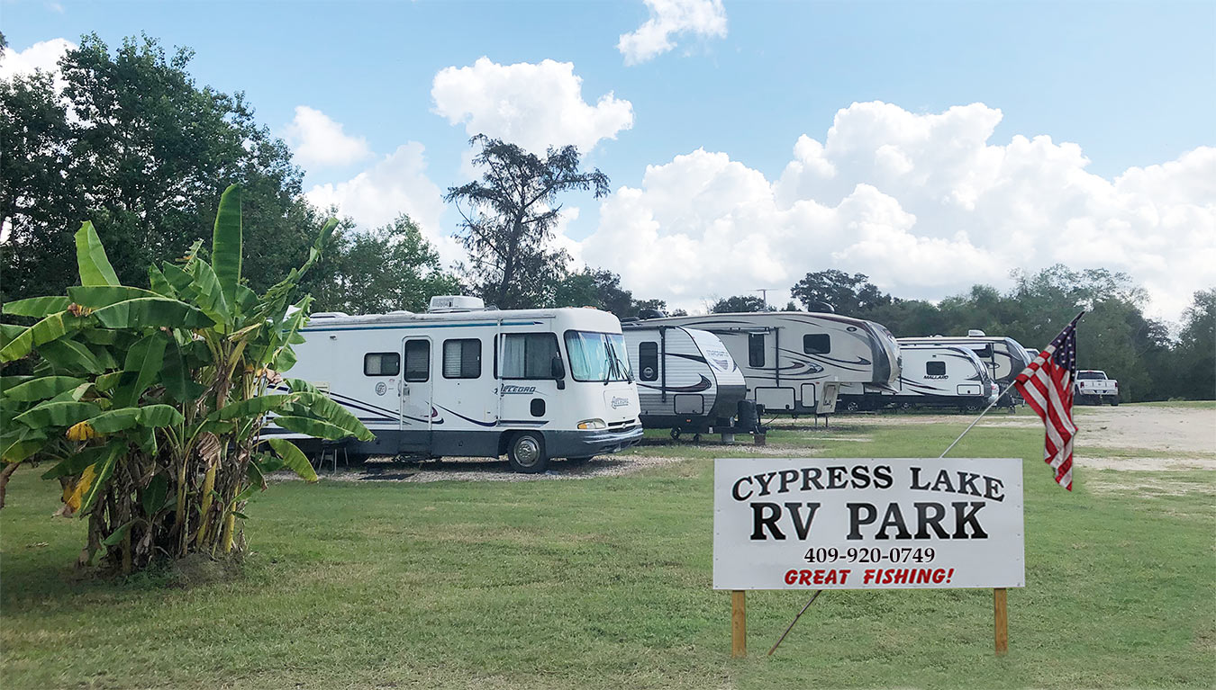 Cypress Lake RV Park, Orange Texas 77632 Reserve with us today! Call